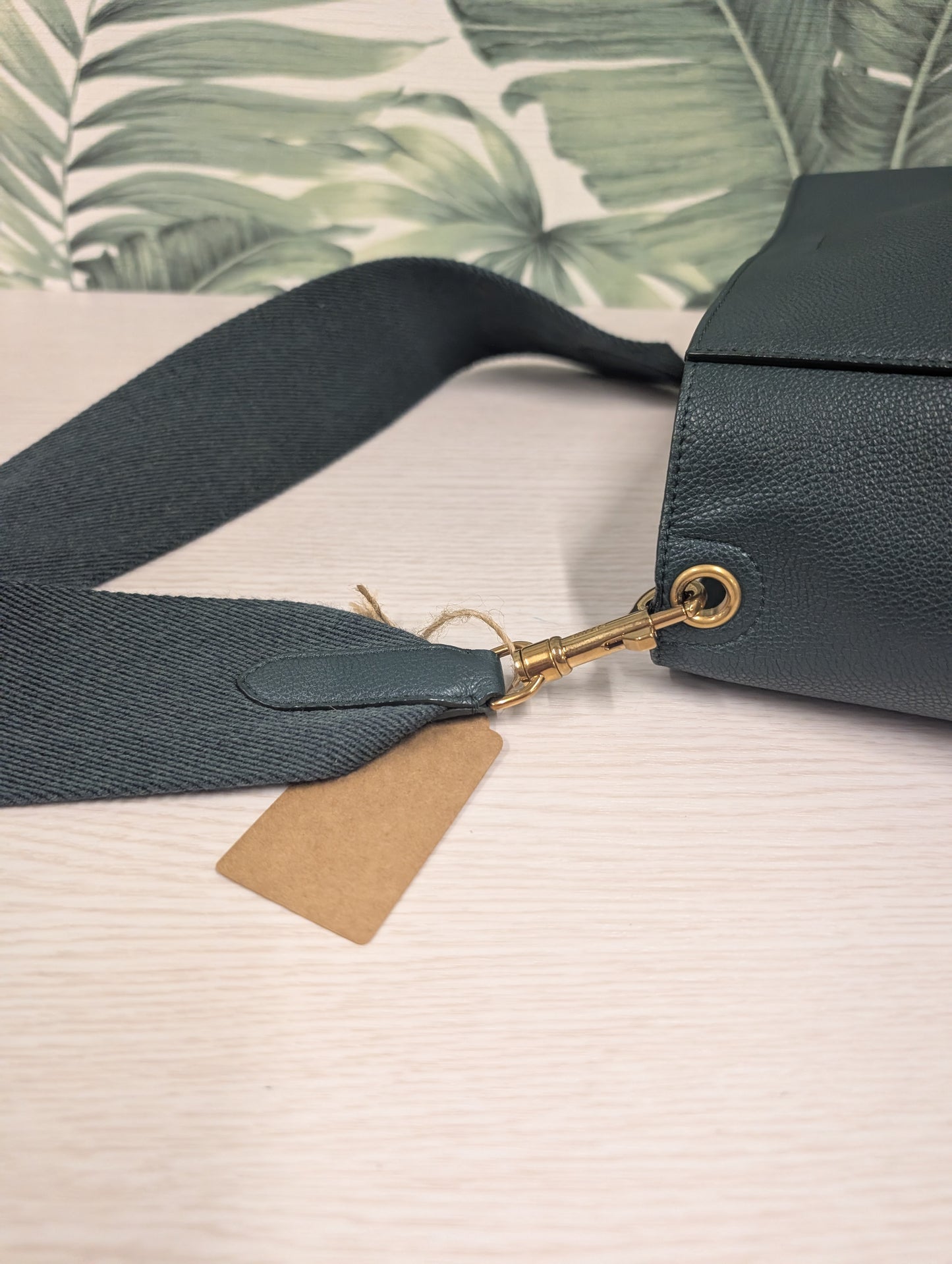 Seau Sangle Leather Tote Small