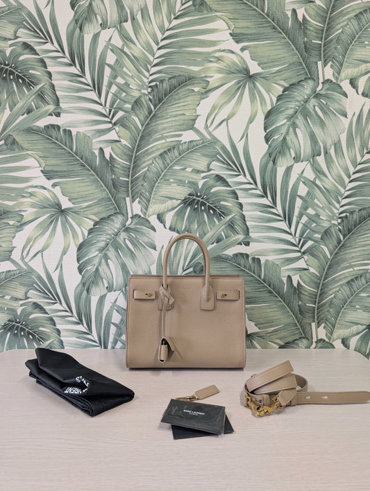 Sac De Jour Grained Leather Baby